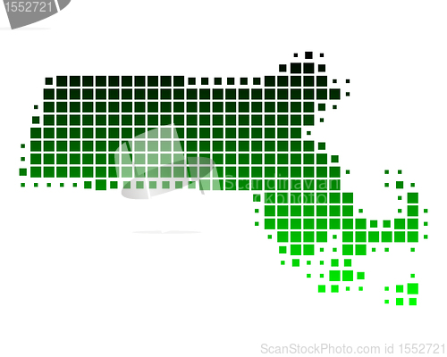 Image of Map of Massachusetts