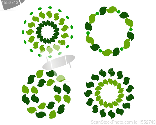 Image of Green wreaths
