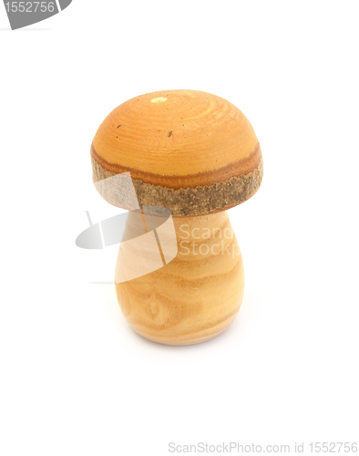 Image of Wooden mushroom