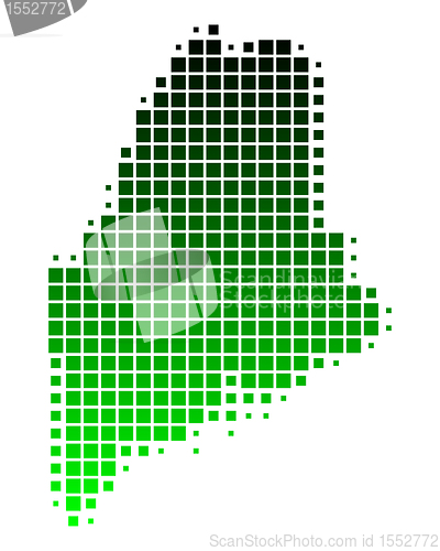 Image of Map of Maine