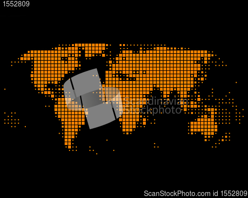 Image of World map