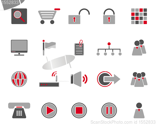 Image of Web icons