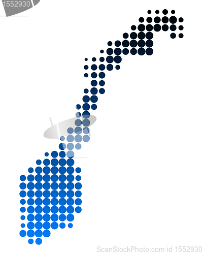 Image of Map of Norway