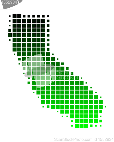 Image of Map of California