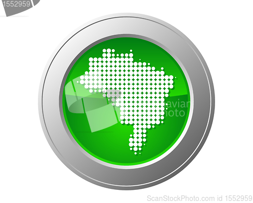 Image of Map of Brazil button