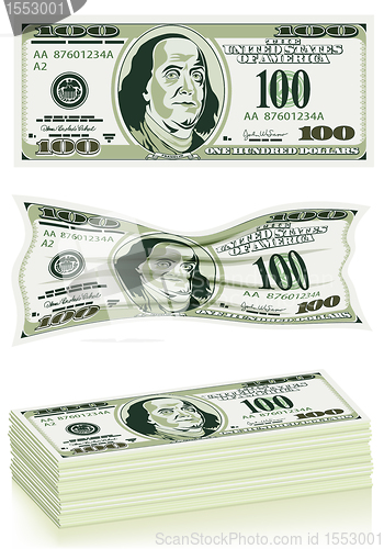 Image of Set of Dollar Bills