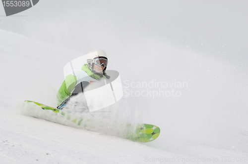 Image of Snowboard jump