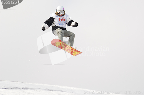 Image of Snowboard jump