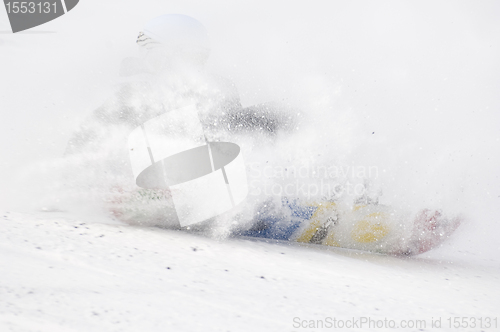 Image of Snowboard jump