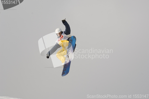 Image of Snowboard jump