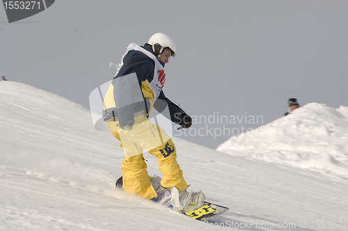 Image of Snowboard jump