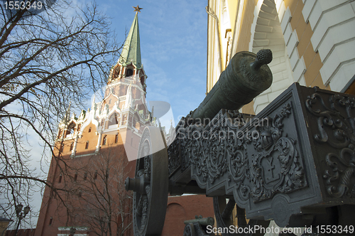 Image of Ancient cannon in Kremlin