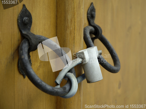 Image of Door with lock