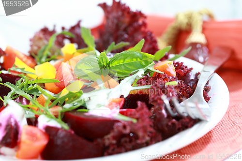 Image of Mixed beetroot salad