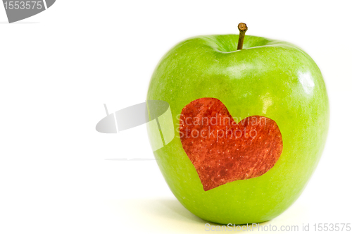 Image of apple love