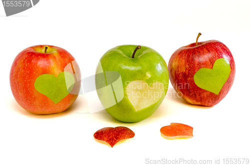 Image of Three apples