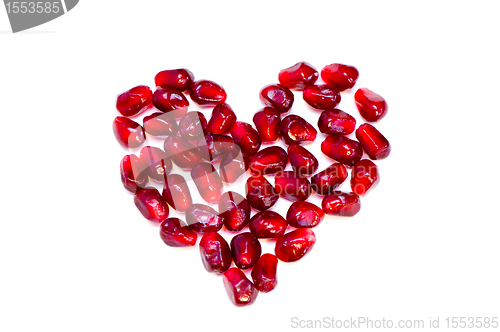 Image of pomegranate heart