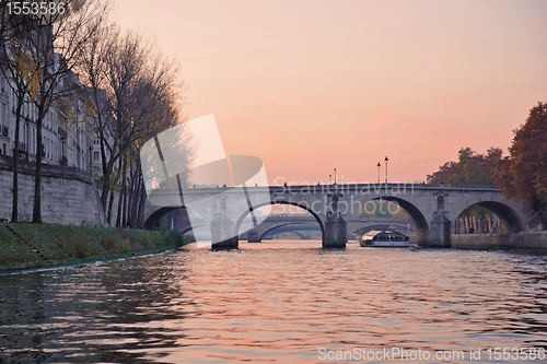 Image of On the river Seine in Paris