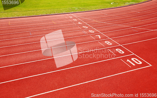 Image of running track