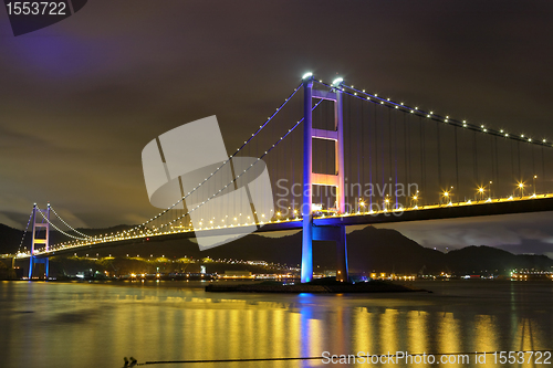 Image of Tsing Ma Bridge in Hong Kong