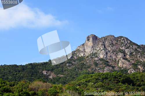 Image of Lion Rock, symbol of Hong Kong spirit