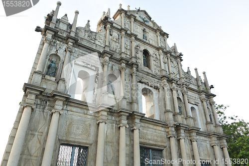 Image of ruins of St. Paul's Cathedral