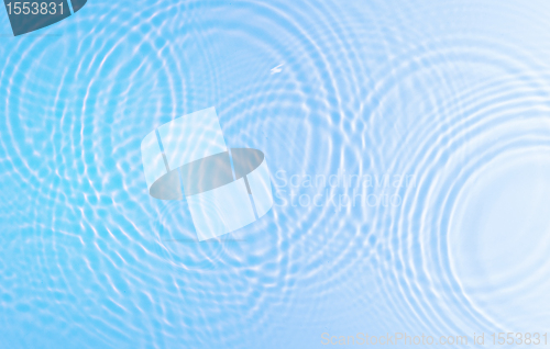 Image of abstract blue water ripple background