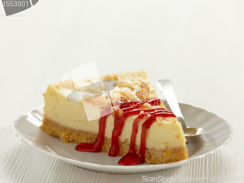 Image of cheesecake slice