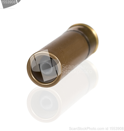 Image of 12 caliber bullet cartridge