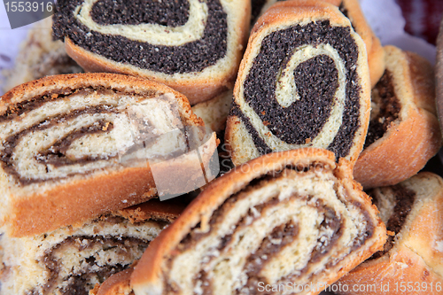 Image of Poppy seed and walnut rolls