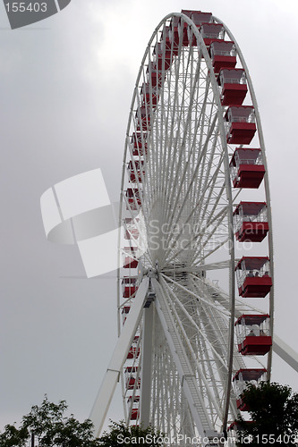 Image of Ferris Wheel at Sunset