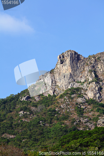 Image of Lion Rock, symbol of Hong Kong spirit