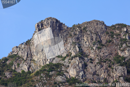 Image of Lion Rock in Hong Kong