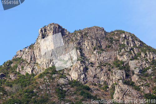 Image of Lion Rock, symbol of Hong Kong spirit