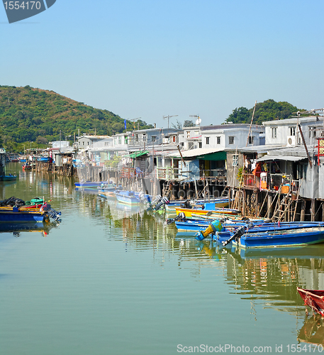 Image of Tai O fishing village in Hong Kong