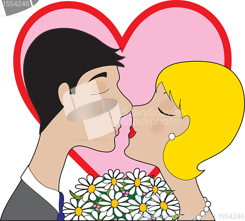 Image of Couple Kissing