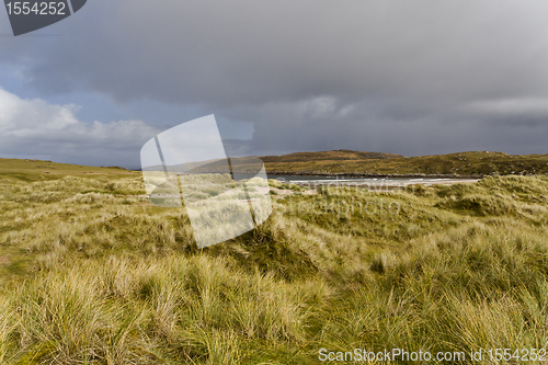 Image of dunes in north scotland