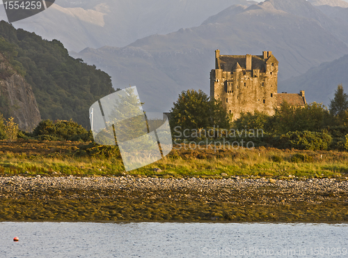 Image of ancient castle in scotland