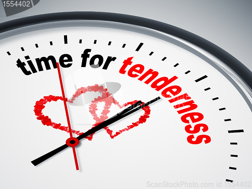 Image of time for tenderness 