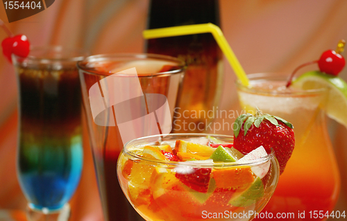 Image of cocktail glasses