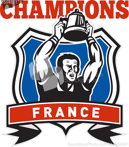 Image of rugby player champions cup France