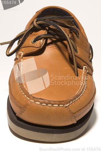 Image of rugged quality leather moccasin