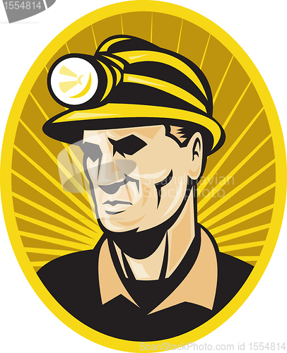 Image of coal miner worker front