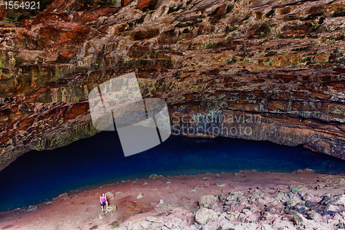 Image of Waikapalae wet cave in Kauai