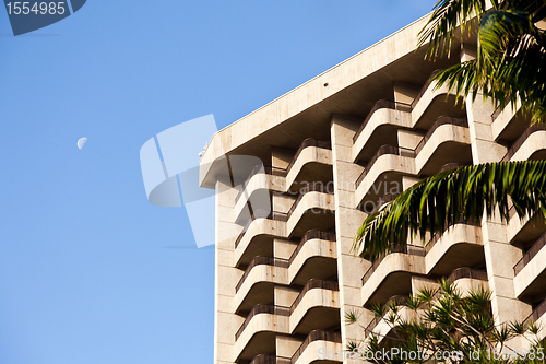 Image of Geometric rooms in hotel facade