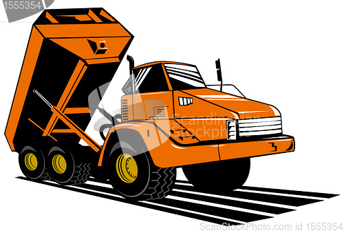 Image of dumper tipper truck lorry