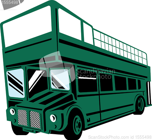 Image of double decker coach bus