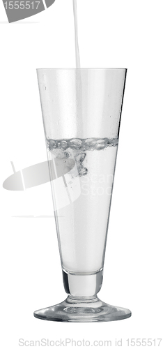 Image of filling a drinking glass