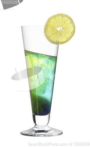 Image of cocktail and lemon