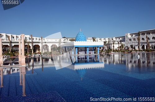 Image of Hotel swimming pool in Hammamet, Tunisia